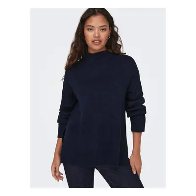 Dark blue women's sweater JDY Elanora - Women