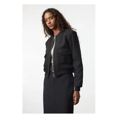 Trendyol Black Regular Coat