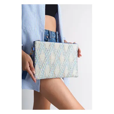 Capone Outfitters Paris Straw Women's Clutch Bag