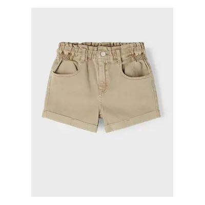 Beige Girly Shorts name it Bella - Girls