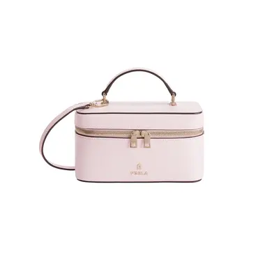 Handbag - FURLA CAMELIA MINI CROSSBODY VANITY CASE pink