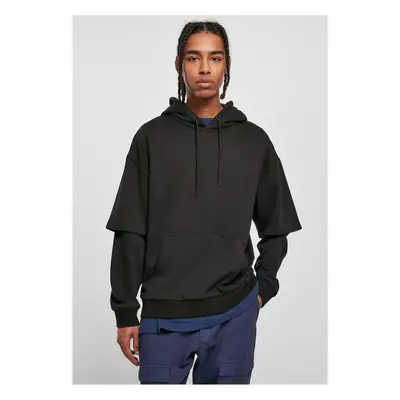 Oversized Doublesleeve Hoody Black