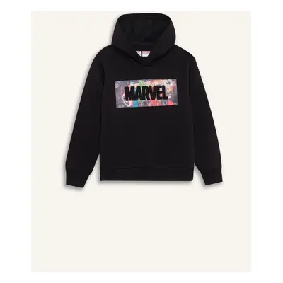 DEFACTO Oversized Marvel Avengers Hooded Thick Sweatshirt