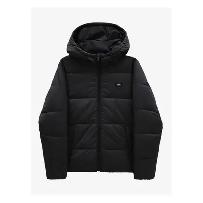 Black Boys' Winter Quilted Jacket VANS NORRIS MTE-1 PUFFER JACKET - Boys