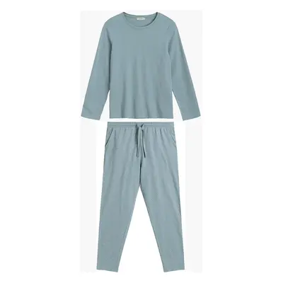 Women's pajamas ATLANTIC - blue