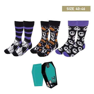 SOCKS PACK PIECES NIGHTMARE BEFORE CHRISTMAS