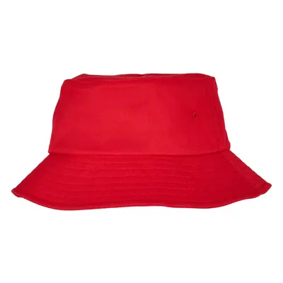 Children's Cap Flexfit Cotton Twill Bucket, Red