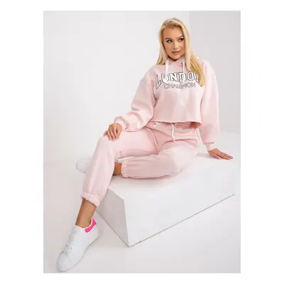 Light pink women's tracksuit from Laraina