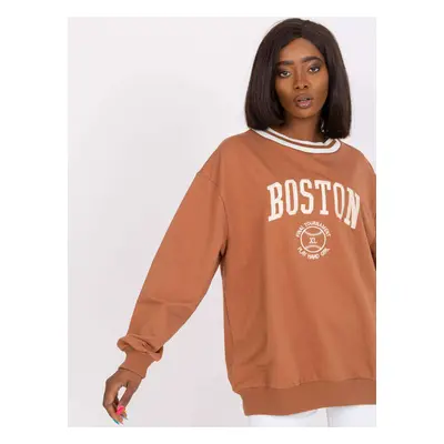 Light brown oversized sweatshirt from Louny