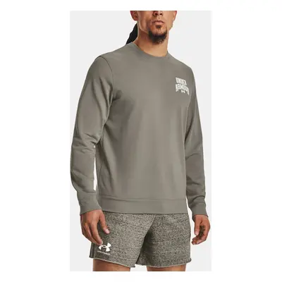 Under Armour Sweatshirt UA Rival Terry Graphic Crew-GRN - Men