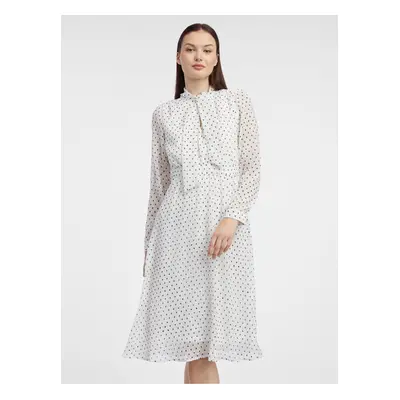 Orsay Cream Women's Polka Dot Dress - Women