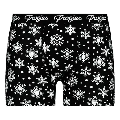 Men's boxers Snowflakes Frogies Christmas