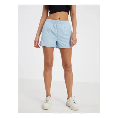 Light blue womens shorts Noisy May Astrid - Women