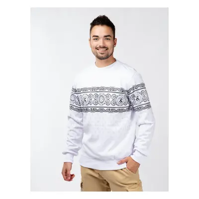 Men Sweatshirt GLANO - white