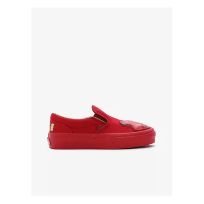 Red kids slip on sneakers VANS Haribo - Boys