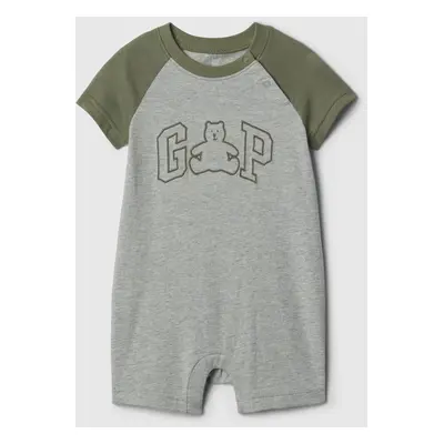 GAP Baby Short Jumpsuit with Logo - Boys