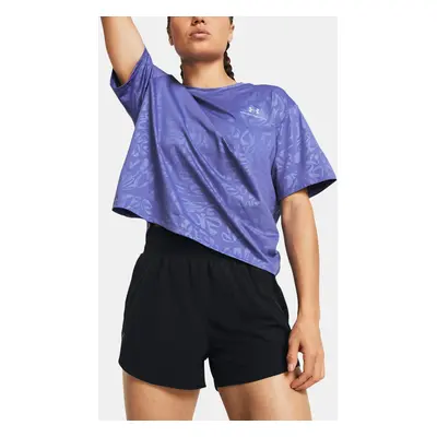 Under Armour Vanish Energy Emboss Crop T-Shirt SS-PPL - Women