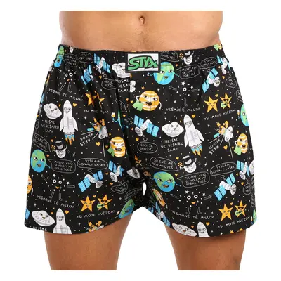 Men's briefs Styx art classic rubber oversized space