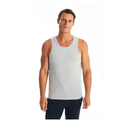 LC Waikiki Lcw U Neck Combed Cotton Men's Undershirt