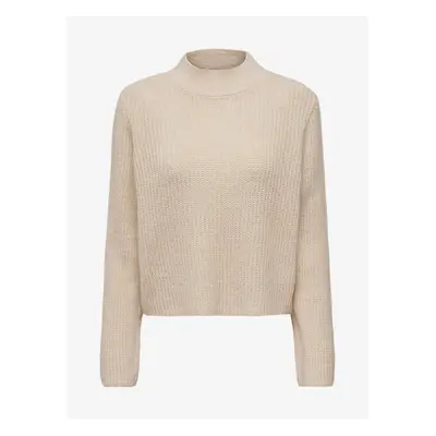 Beige women's sweater JDY Sonja - Women