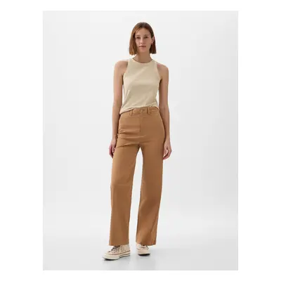 GAP High Stride Wide Leg Trousers - Ladies