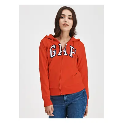 GAP Sweatshirt zipper logo - Women