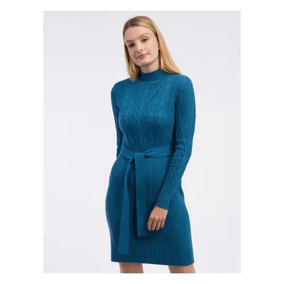 Orsay Petrol Women's Sweater Dress - Women's