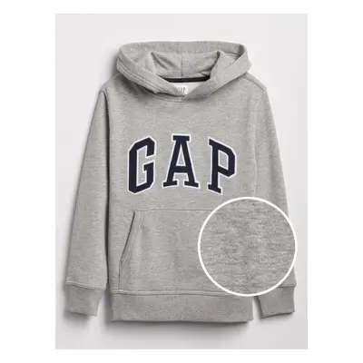 Grey Boys' Children's Sweatshirt GAP Logo hoodie