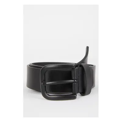 DEFACTO Men's Faux Leather Jean Belt