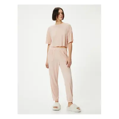 Koton Jogger Six Pocket Detailed Pajamas Elastic Waist