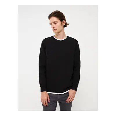 LC Waikiki Crew Neck Long Sleeve Men's Sweatshirt