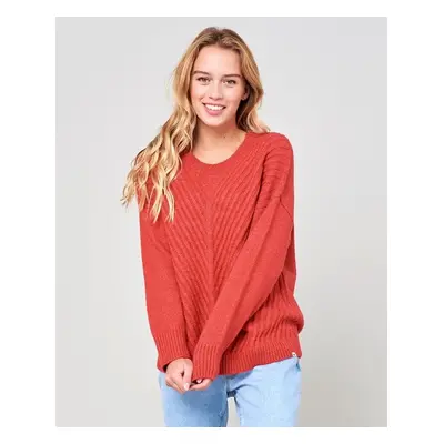 Svetr Rip Curl LANCIANO CREW SWEATER Red