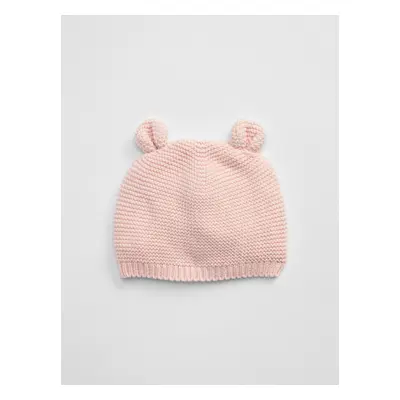 GAP Children's Hat Organic Cotton Brannan Bear Beanie - Girls