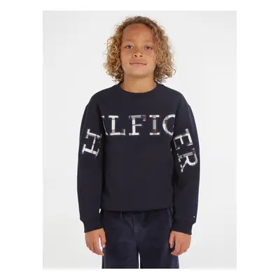 Dark blue boys' sweatshirt Tommy Hilfiger - Boys