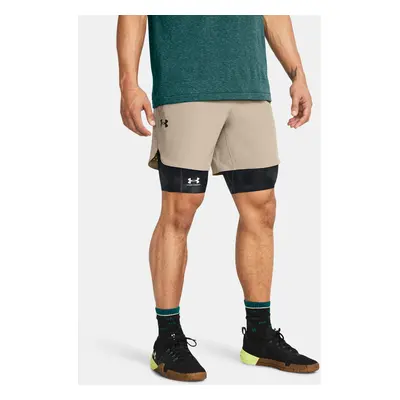 Under Armour Shorts UA Peak Woven Shorts-BRN - Mens