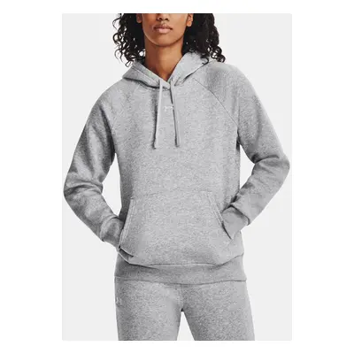 Under Armour MIkina UA Rival Fleece Hoodie-GRY - Women