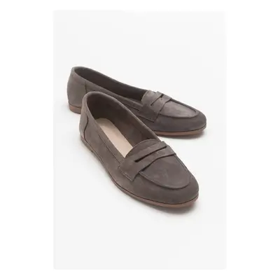 LuviShoes F02 Mink Suede Women's Ballerinas