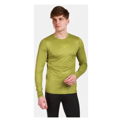 Men's functional T-shirt with long sleeves Kilpi SPOLETO-M Green