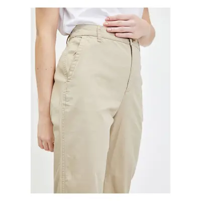 GAP Pants girlfriend khaki high rise - Women