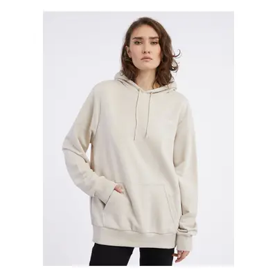 Cream Women's Oversize Hoodie New Era Essentials - Women