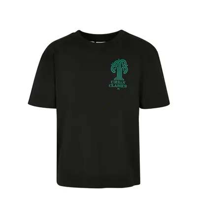 Boys Organic Tree Logo Tee Black