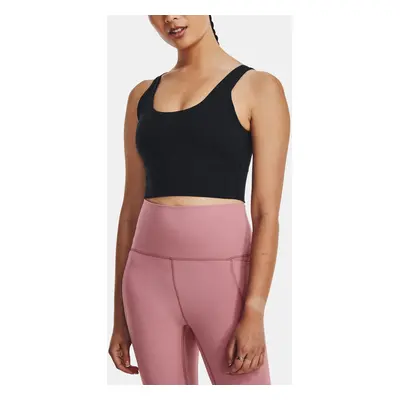 Under Armour Tank Top Meridian Fitted Crop Tank-BLK - Women