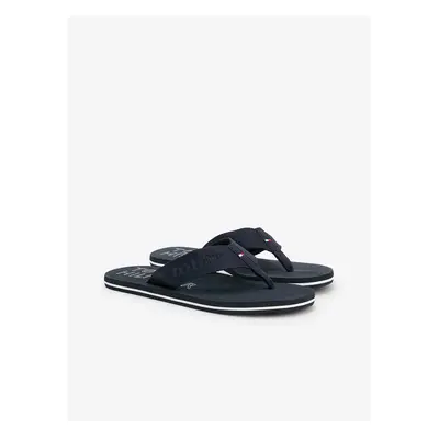 Dark blue men's flip-flops Tommy Hilfiger