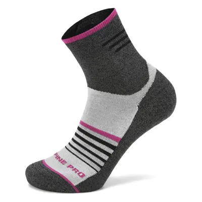 Unisex socks with antibacterial treatment ALPINE PRO KAIRE fuchsia red