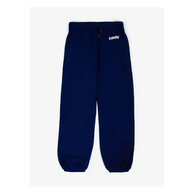 Levi&#39;s Dark blue kids loose sweatpants Levi&#39;s® - Girls