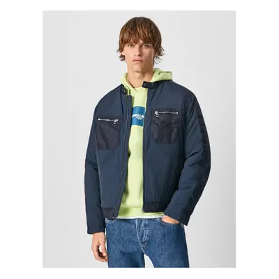 Dark blue men's Pepe Jeans Lamar Jacket - Men