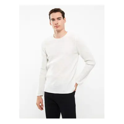 LC Waikiki Crew Neck Long Sleeve Men's Knitwear Sweater