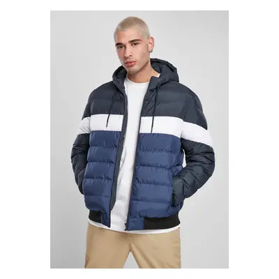 Colorblock Bubble Jacket Midnight/Navy Blue