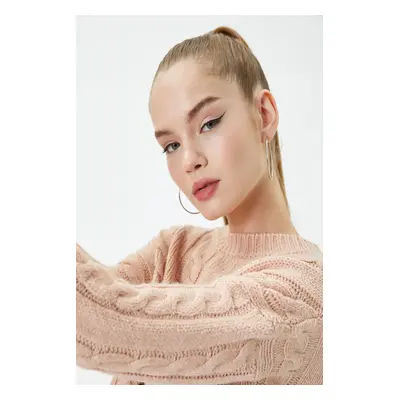 Koton Women's Pink Sweater