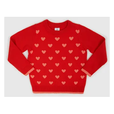 GAP Children's sweater heart pattern - Girls